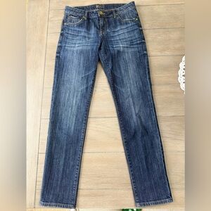 Kut from the Kloth Blue Straight Leg Jeans Timeless Design